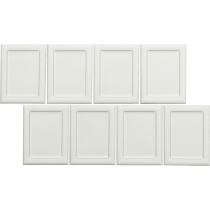 CUADRO - 4X5/9X14 FRAME, WHITE, GLOSSY